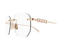 Eyeglasses frame Gucci Woman GG1806O003 PINK GOLD TRANSPARENT54 - GG1806O003 PINK GOLD TRANSPARENT54
